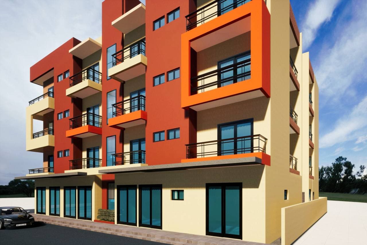 Immeuble mixte R+3